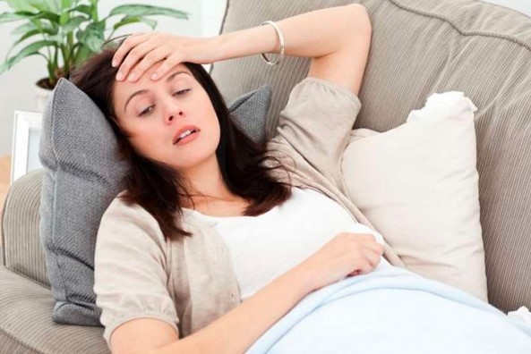 ba-bau-bi-sot Bà bầu bị sốt