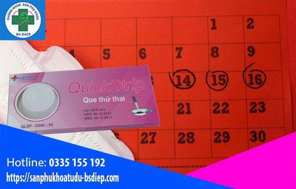Dùng que thử thai khi nào