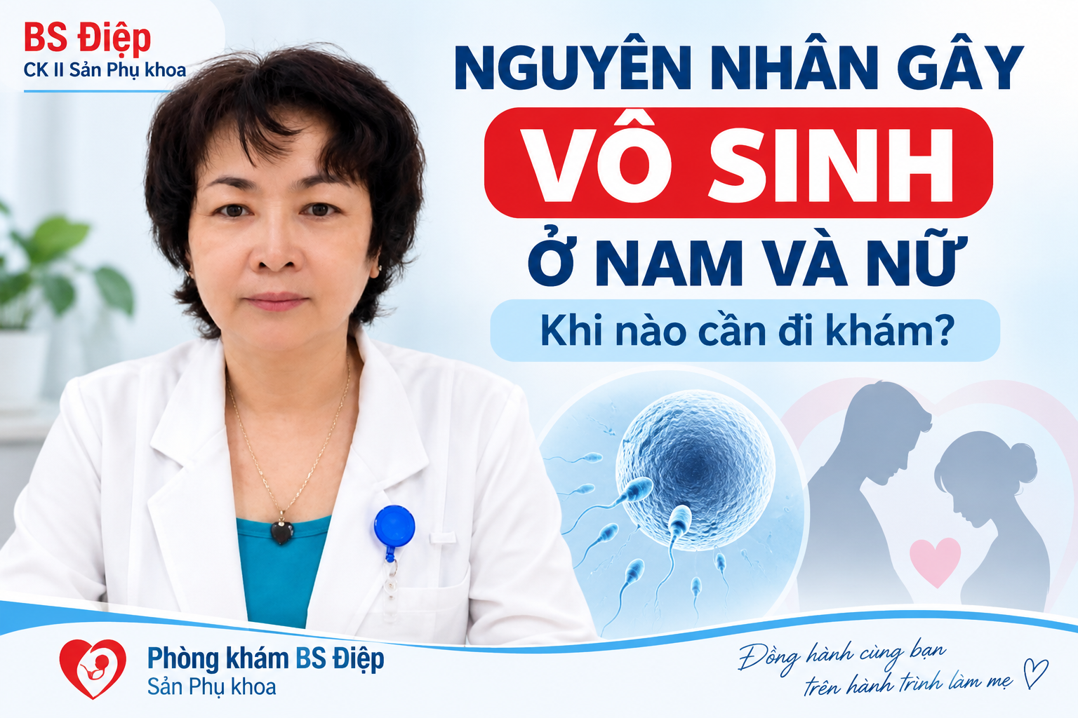 Nguyên nhân gây vô sinh ở nam và nữ